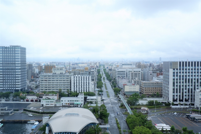 名古屋市の街並
